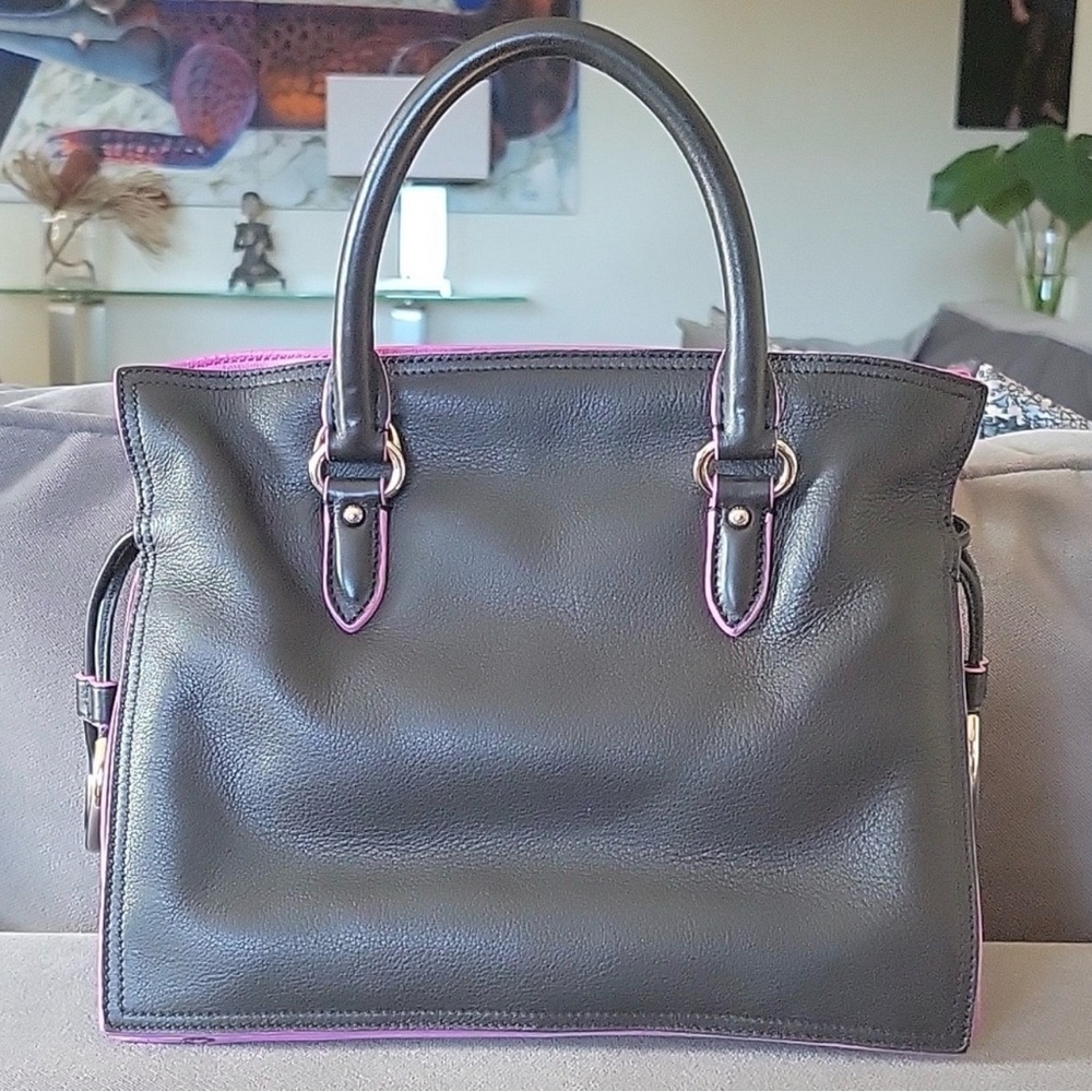 Loewe Flamenco Black and Pink Mini Bag - Picture 2 of 11